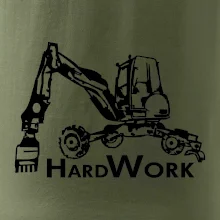 Hard Work kráčajúce rýpadlo