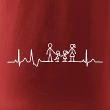 EKG rodina a dve dievčatá