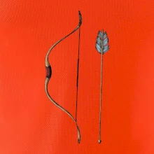 Lúk a šíp kresba Lúk a šíp kresba