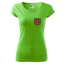 Flanelové triko červené