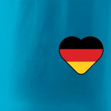 Germany love prso - Nemecká vlajka