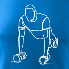 Tréner fitness jedným ťahom