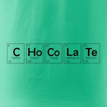 Čokoláda - periodická tabuľka Čokoláda - periodická tabuľka
