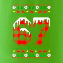 67 vianočný motív