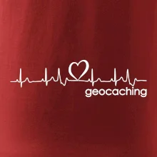 Moje srdce bije pre Geocaching -Text