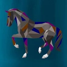 Kôň geometria farebný Kôň geometria farebný