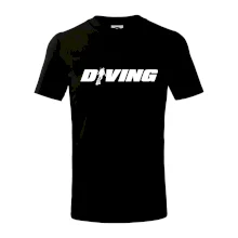 Diving nápis potápač