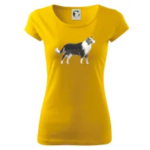 Border kólia kreslená