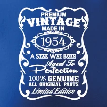 Vintage Etiketa - 1954