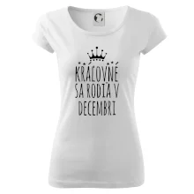 Kráľovné sa rodia v decembri
