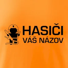 Hasiči postavička - vlastný nápis