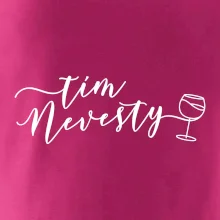 Tím nevesty červené víno