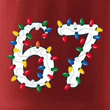 67 vianočné osvetlenie