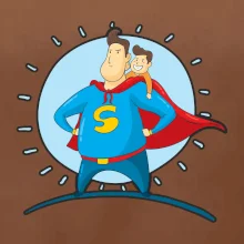 Táta superman - chlapec