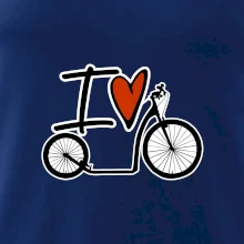 I love kolobežka veľké a malé koleso I love kolobežka veľké a malé koleso