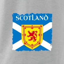 Škótska vlajka s erbom leva