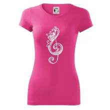 Husľový kľúč kvety Husľový kľúč kvety