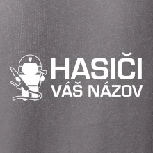 Hasiči postavička - vlastný nápis