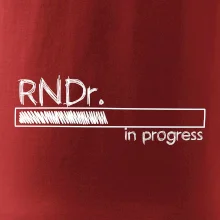 In progress titul RNDr. doktor / doktorka prírodných vied