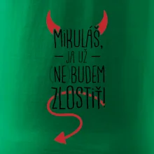 Mikuláš, ja už nebudem zlostiť!