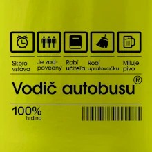 Čiarový kód - Vodič autobusu