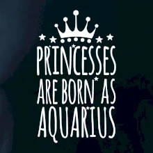 Princesses are born as Aquarius - Vodnár