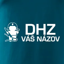 DHZ postavička - vlastný nápis DHZ postavička - vlastný nápis