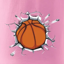 Basketbal lopta v triku