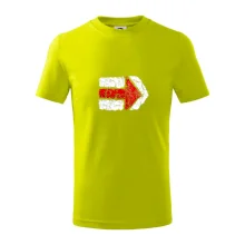 Párová turistická značka  červená