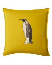 Tučniak kreslený vodovými farbami