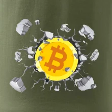 Bitcoin v tričku