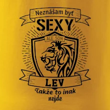Neznášam byť sexy - Lev