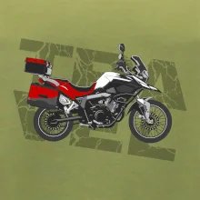 Cestovná enduro červená