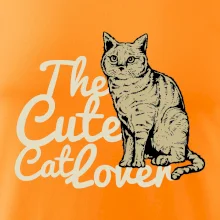 The cute cat lover