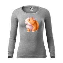 Morča - kreslené, bielo oranžové