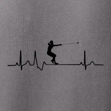 EKG hod kladivom žena