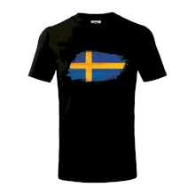 Švédska vlajka kreslená