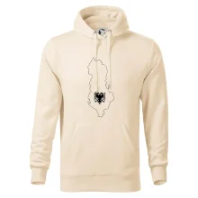 Albánsko obrys mapa