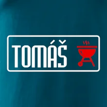 Tričko na grilovanie s vlastným menom