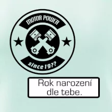 Motor power since (vlastný ročník)