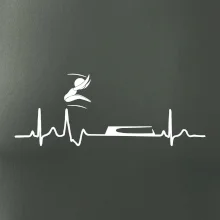 EKG skok do diaľky EKG skok do diaľky