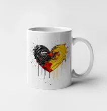 Srdce rozprsknuté - Nemecké farby