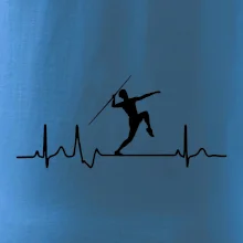 EKG hod oštepom muž