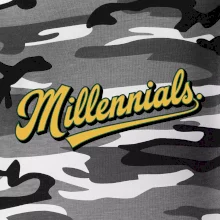 Generace Y - Millennials žlutý nápis Generace Y - Millennials žlutý nápis