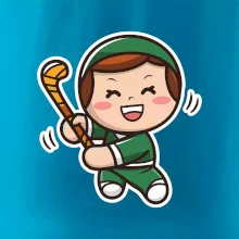 Ikona pozemný hokej holka