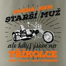 Možná jsem starší muž - tříkolka