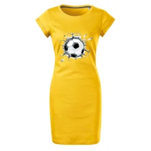 Futbalová lopta v triku Futbalová lopta v triku