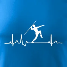 EKG hod oštepom muž