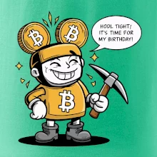 Hodl tight, it's time for my birthday!