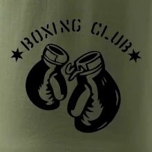 Boxing club nápis Boxing club nápis